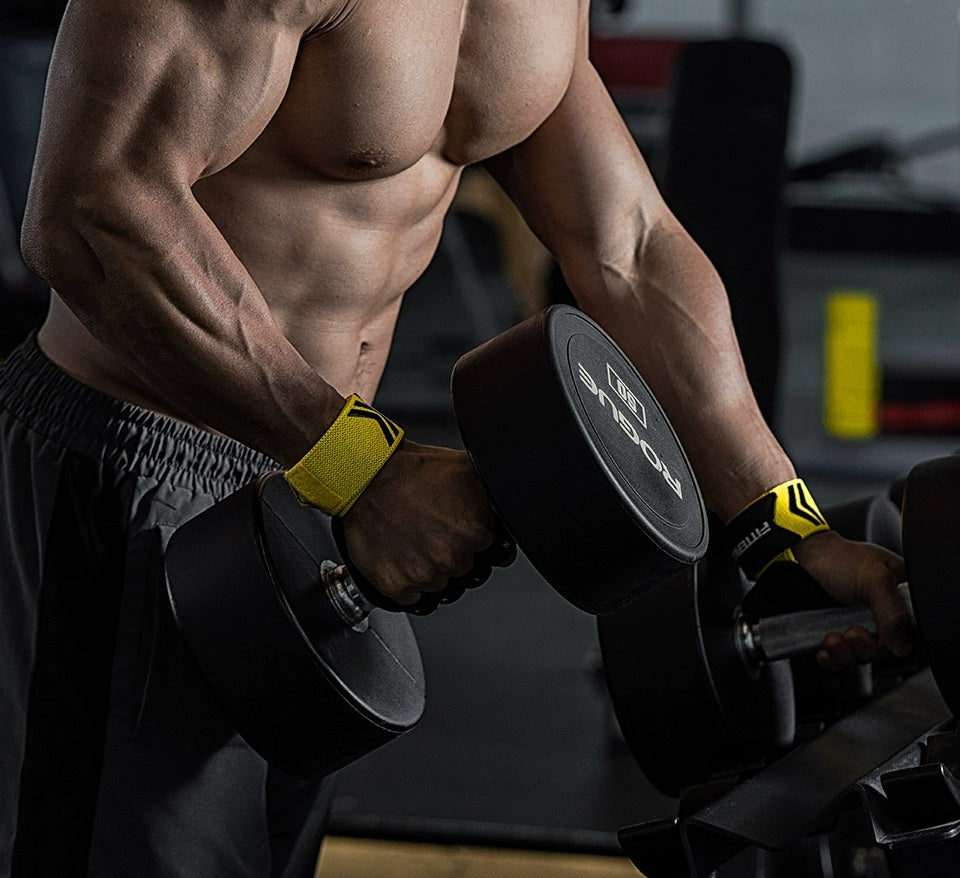 GripFit Wrist Gloves - Non-Slip, Anti-Callous Pull-Up Grips