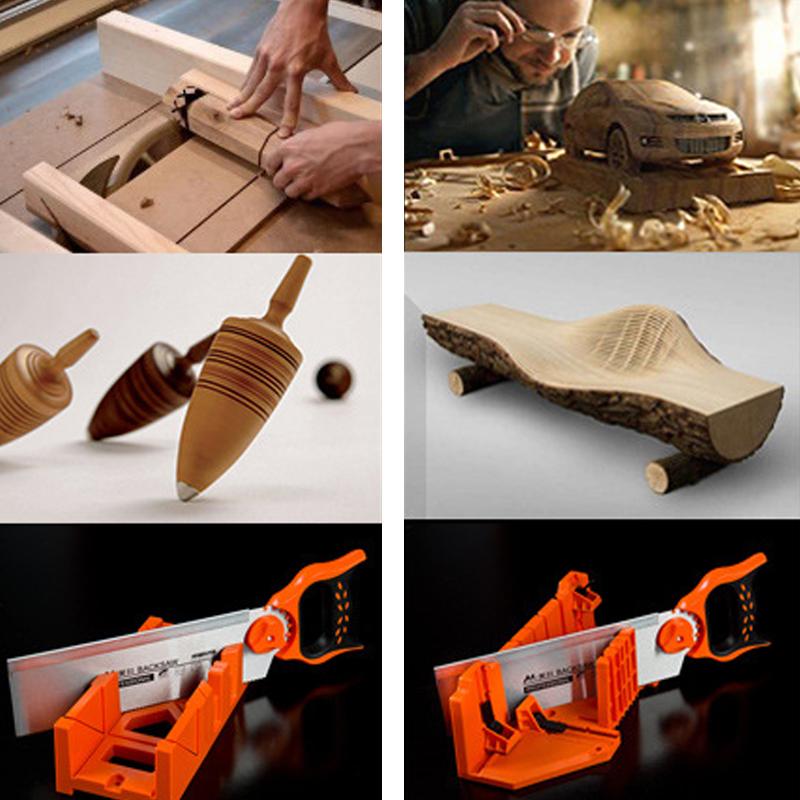 Woodworking Saw Ark Clamps Miter Box