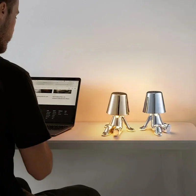 Little Golden Man Table Lamp