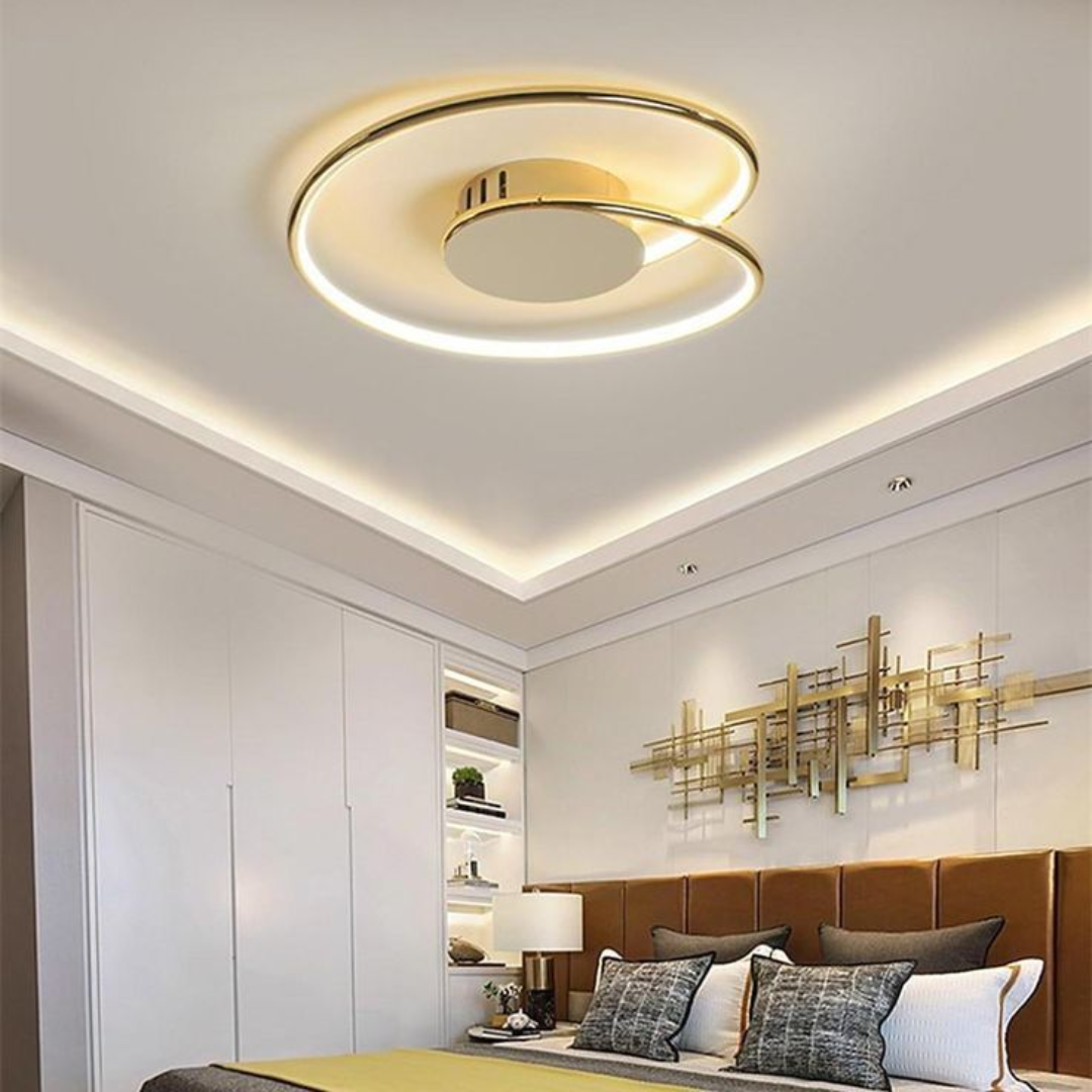 Luxury LED ceiling lamp for bedroom