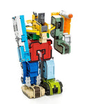 Construction Action Figure with Numbers