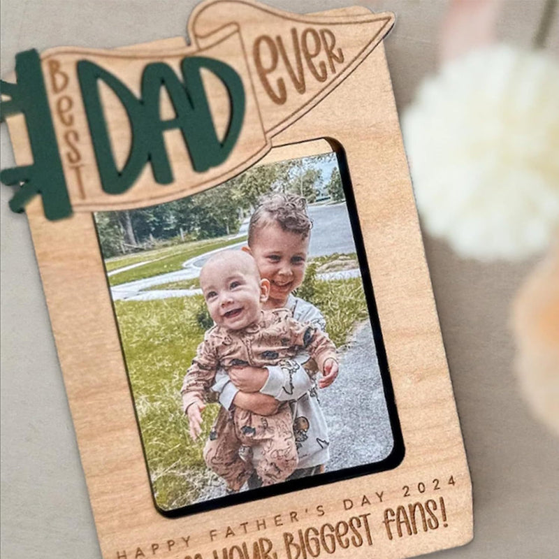 Father's Day Gift Refrigerator Photo Frame