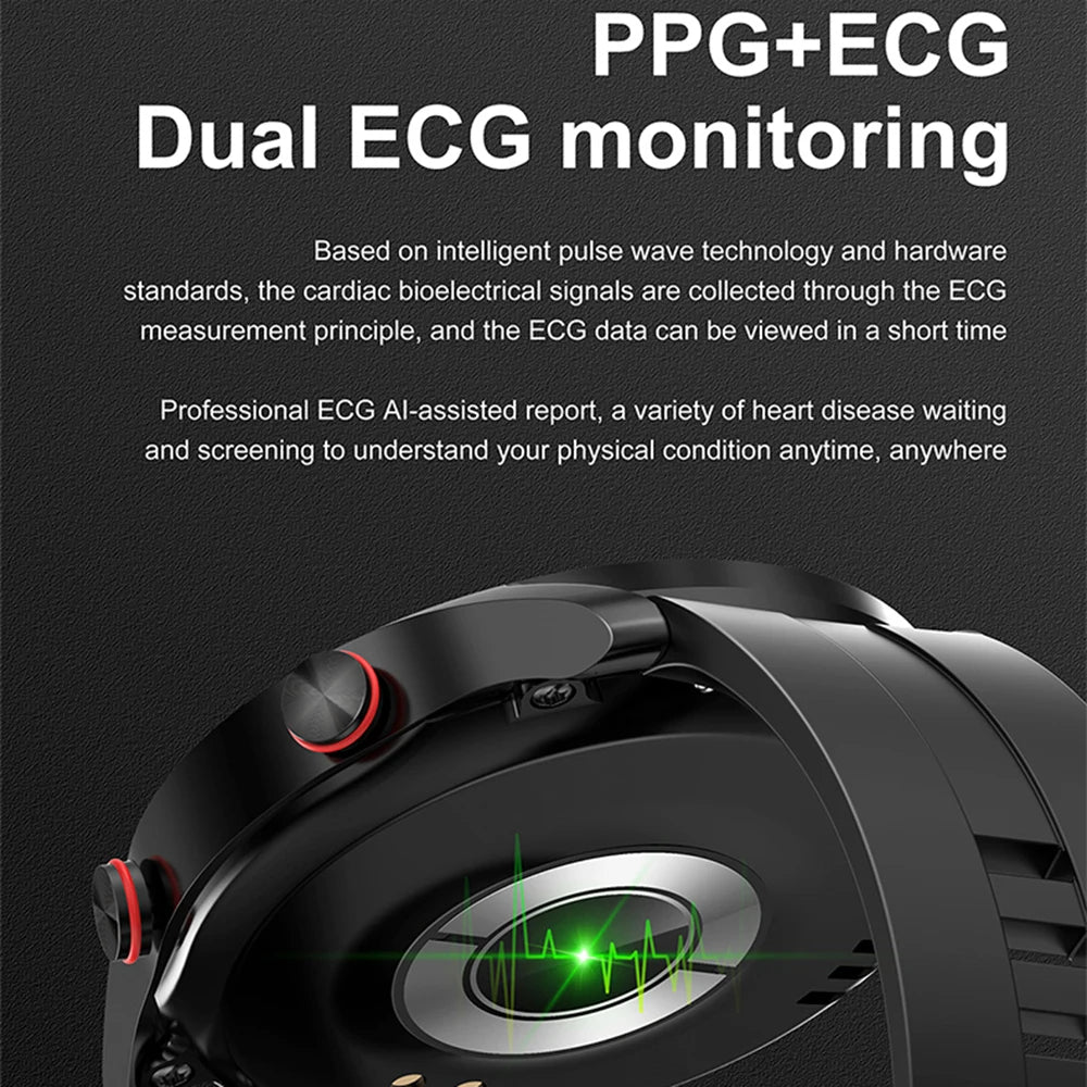 Glucose meter and Health monitor in one watch - GlucoseGuard