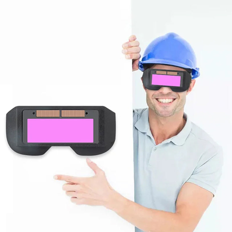Automatic variable photoelectric welding glasses