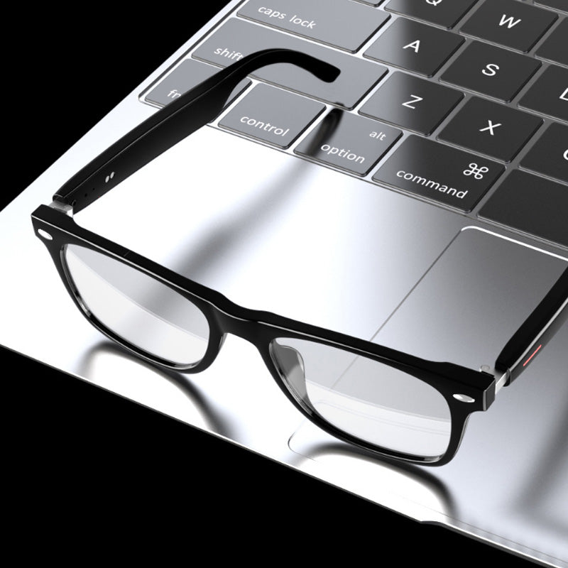 Wireless Headphones Anti-Blue Light Glasses