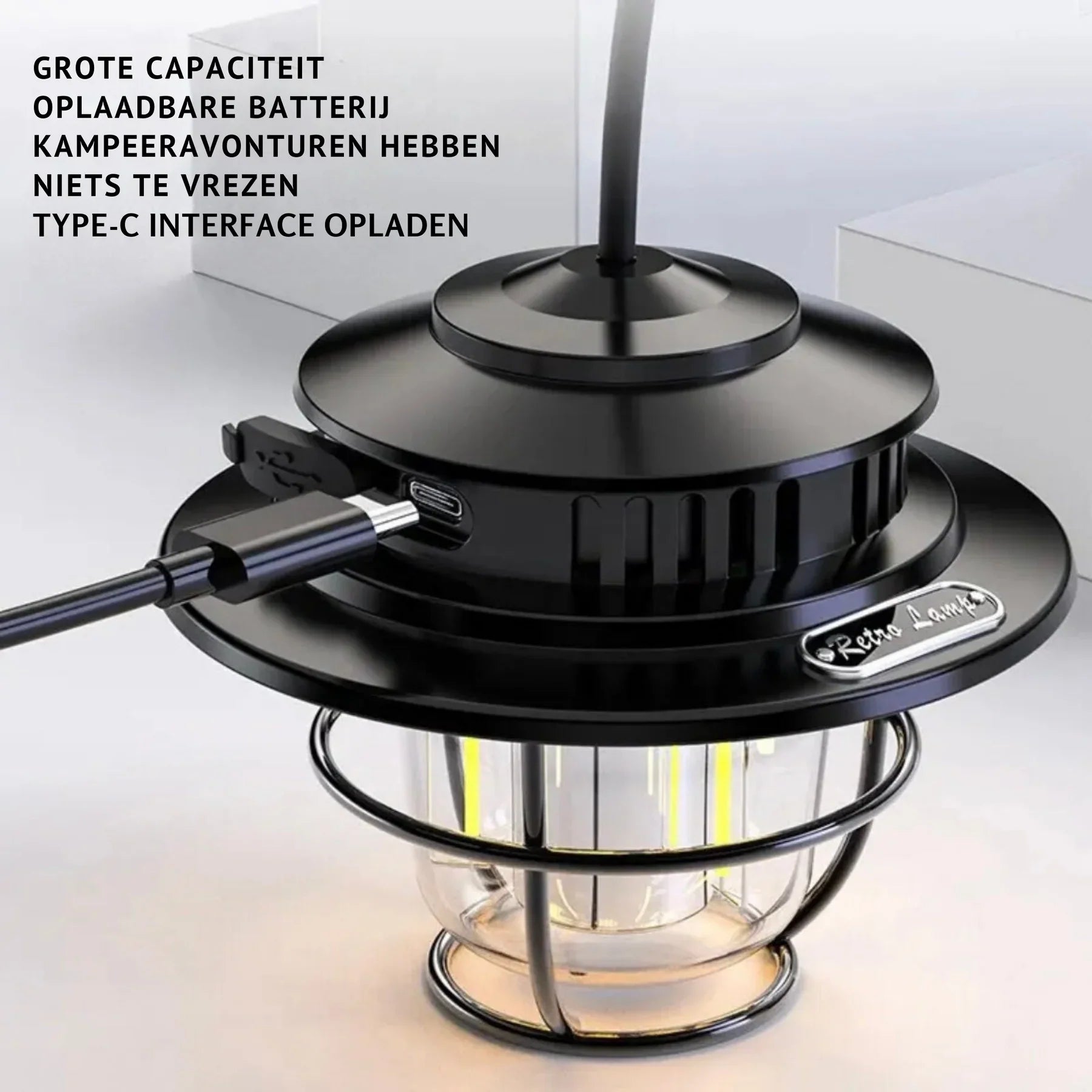 Rechargeable LED Camping Lamp