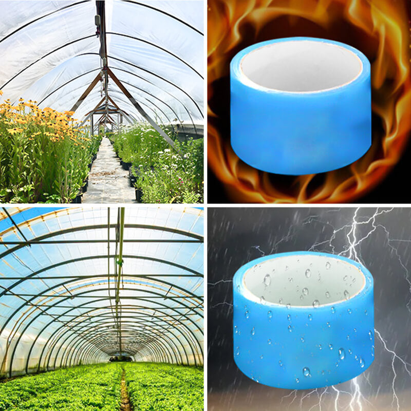 Waterproof repair tape with high adhesive strength for greenhouse film!