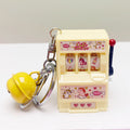 Keychain designed as a slot machine