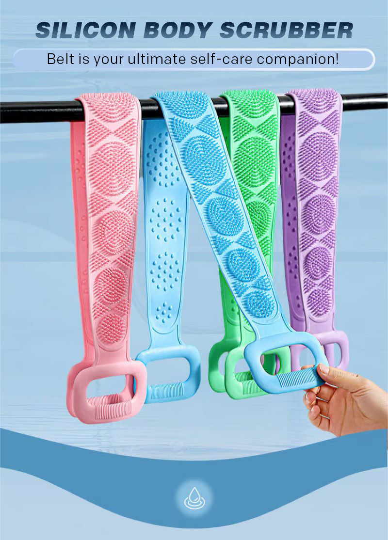 Silicone bath towel