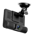 Tachograph with 3 HD lenses