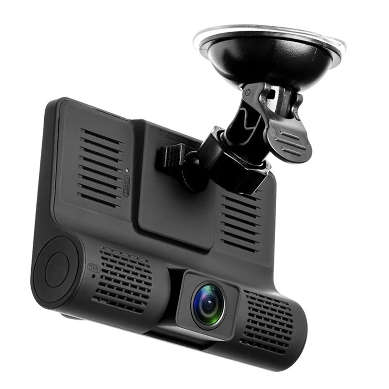 Tachograph with 3 HD lenses
