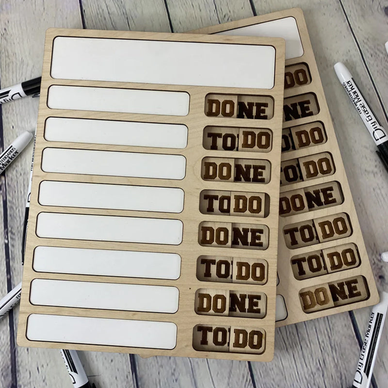 Wood Task Chart