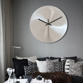 SteelTime - Sleek Stainless Steel Wall Clock