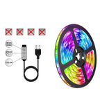 RGB LED Strip with USB Connection - Color Changing Light for Ambient and TV Backlighting