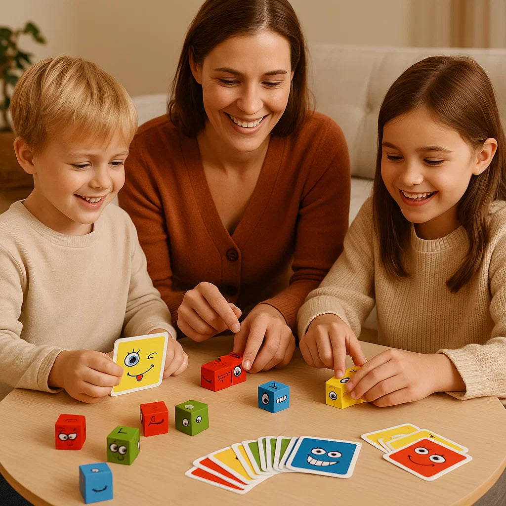 Face Puzzle Cube Game