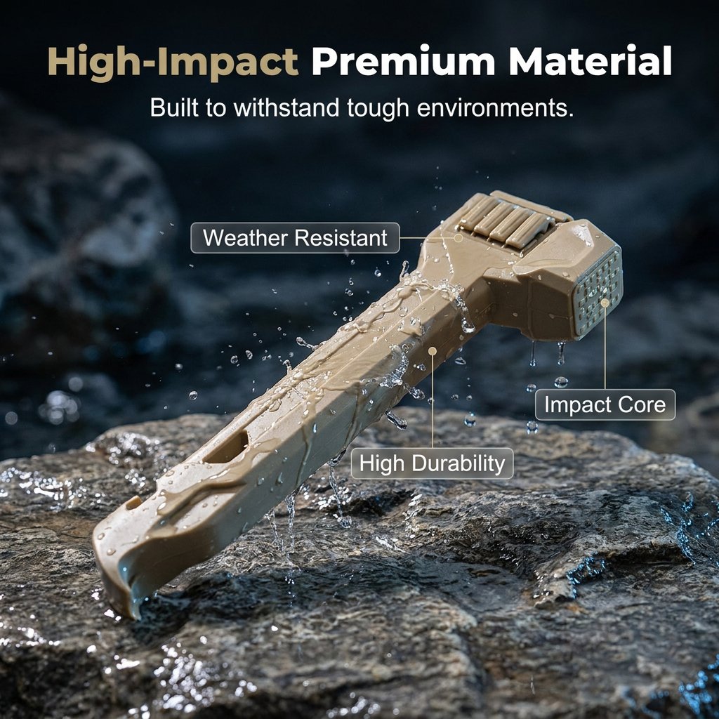 Multifunctional Camping Hammer & Tent Stake Puller
