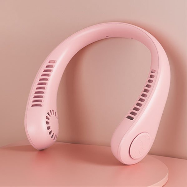 Mini portable neck fan