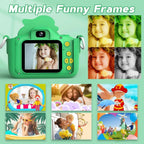 Dinosaur camera for kids with 1080p HD