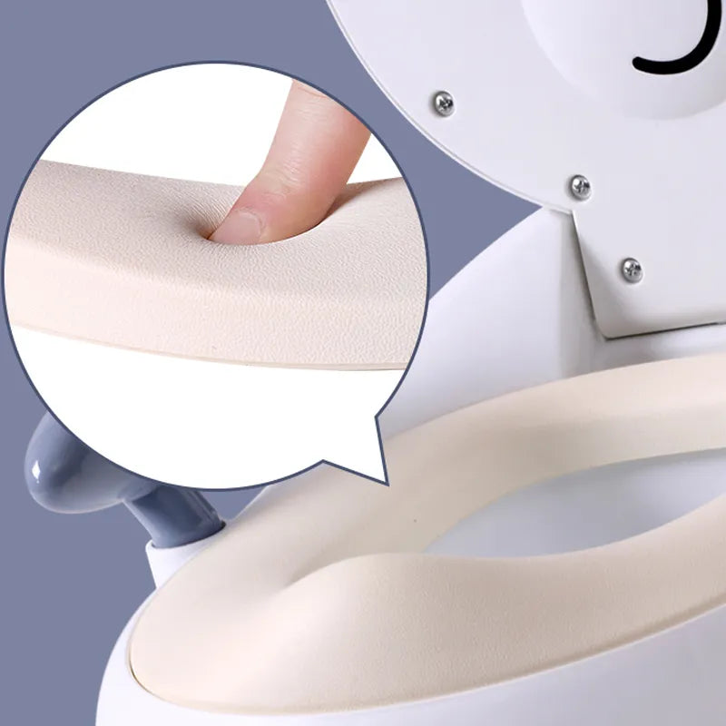 Potty chair for children in panda shape – Soft baby potty with PU seat