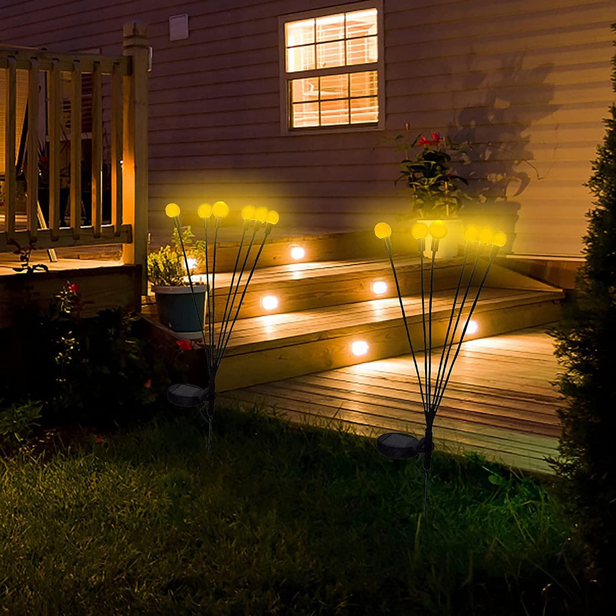(8 pieces) Solar Firefly Lights — Enchant your nights with magical, limitless sparkle