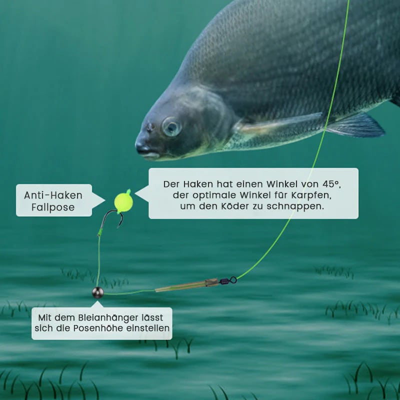 Basic angling system for carp – Floating EVA buoy with high buoyancy power