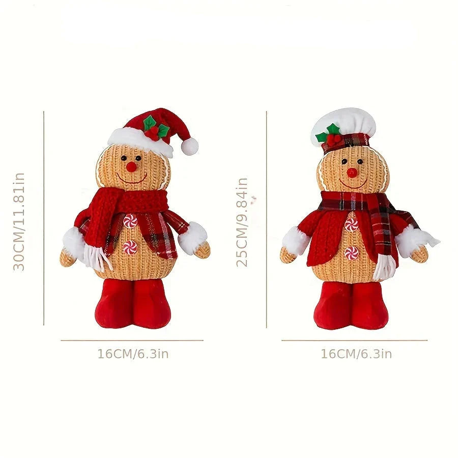 KnitJoy - Handmade knitted Christmas figure decoration