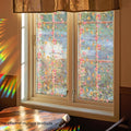 Elegant Floral Window Sticker