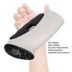 Digital grip strength measuring device for improving hand strength