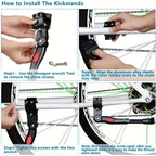 Adjustable Bike Stand – Sturdy, Durable and Easy to Install