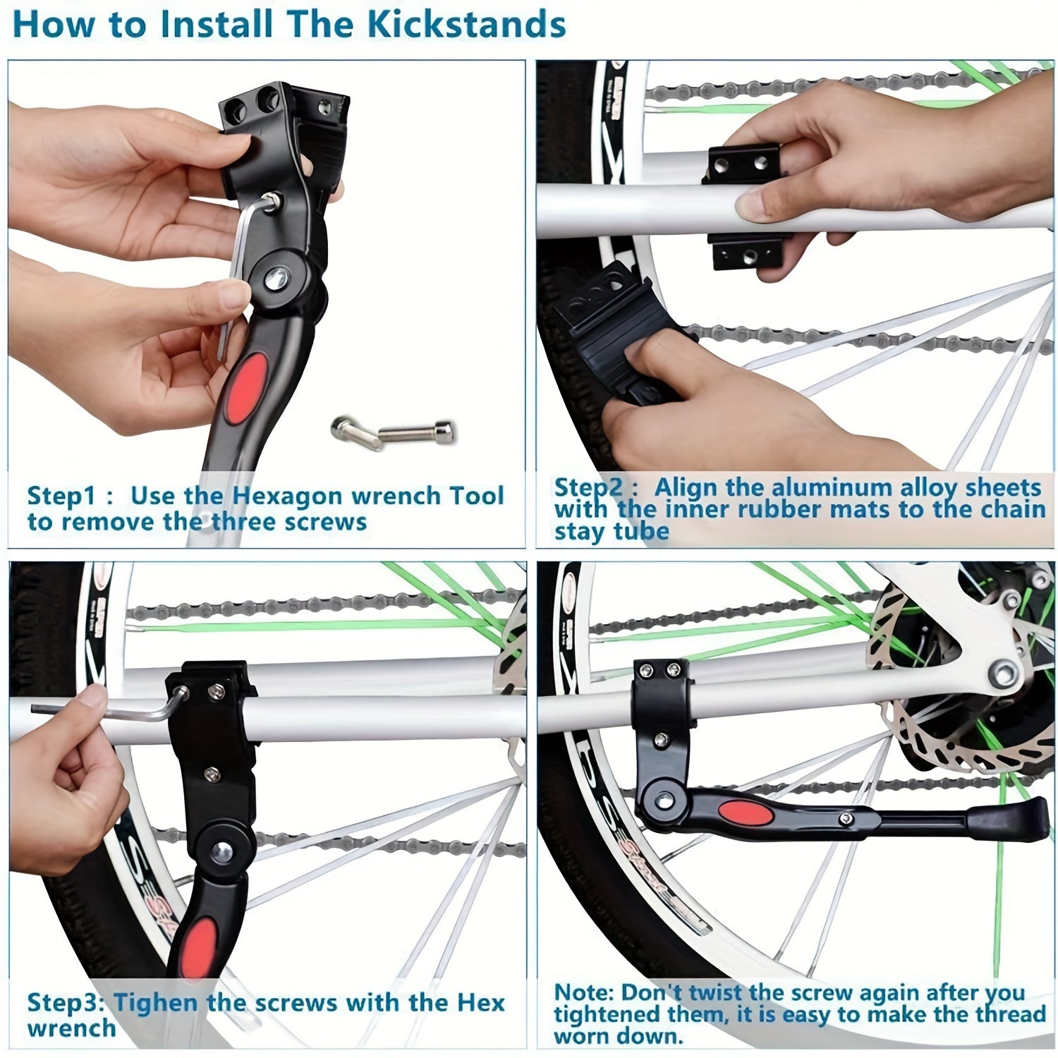 Adjustable Bicycle Stand – Stable, Durable, and Easy to Install
