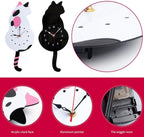 Creative Cute Cat Clock With A Movable Tail