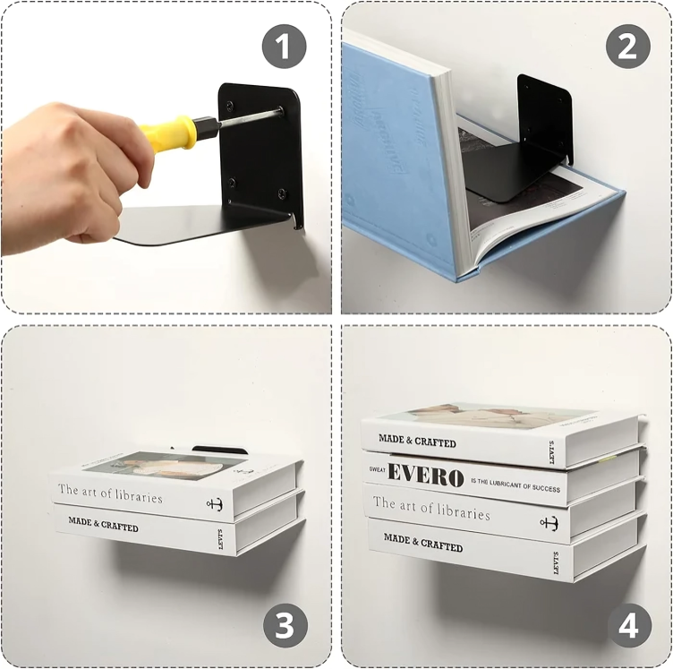 Floativo — Let your books float and enchant every room with magical elegance (2 pieces)