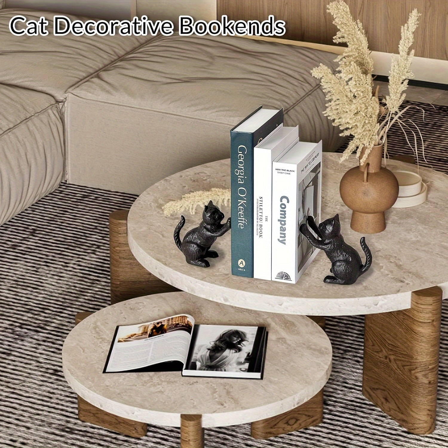 IronVintage – Timeless Cast Iron Bookends with Classic Look