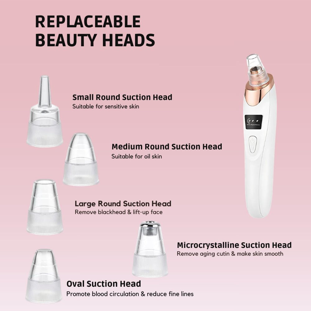 Nano Electrical Vacuum Blackhead Remover — Unleash your radiant clear skin without pain or stress