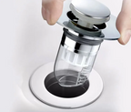CleanSeal Universal Pop-Up Sink Plug