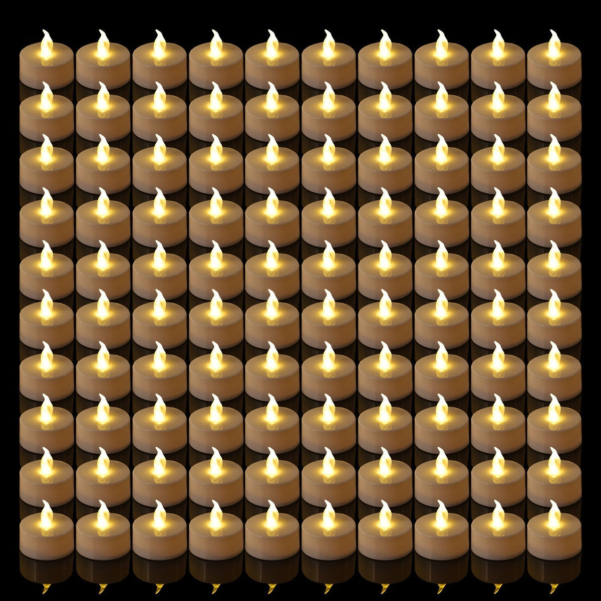 FlameFree LED Tea Lights – Atmospheric Lighting for Every Moment