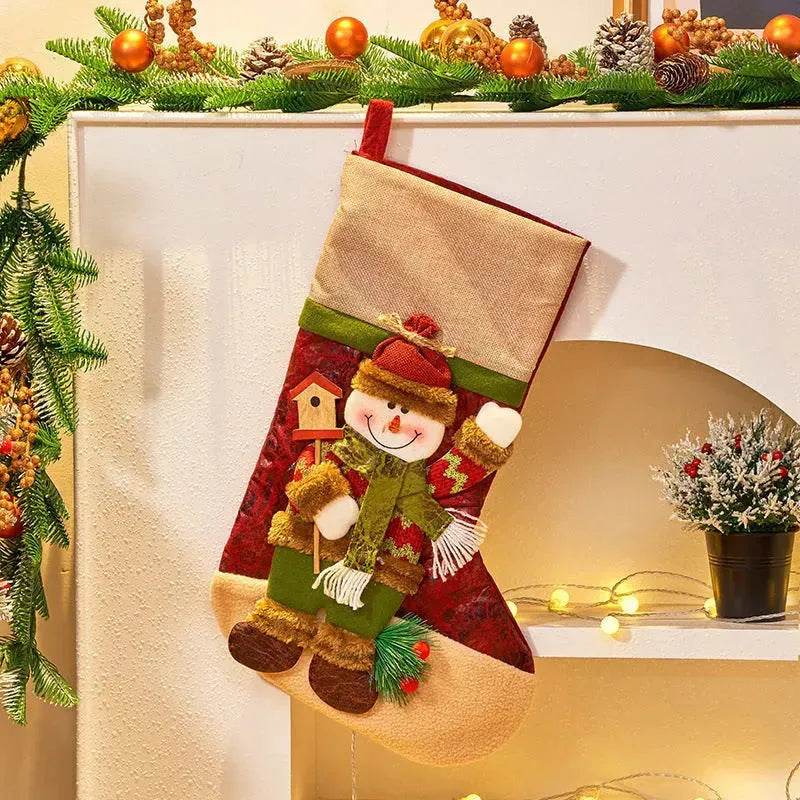 Christmas Decorations Large Cartoon Candy Bag