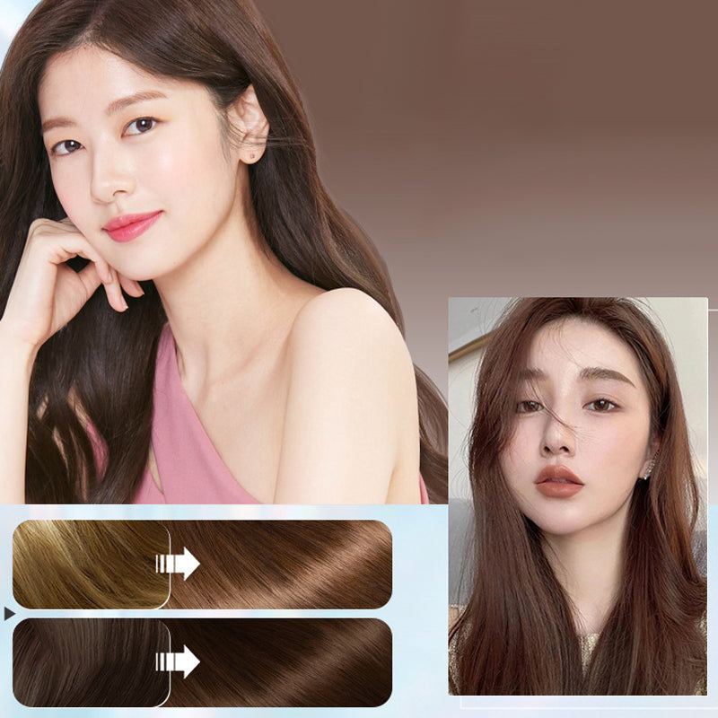 Foam shampoo for hair coloring