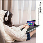 Portable Laptop Desk with Soft Bottom – For Bed, Couch, and On the Go