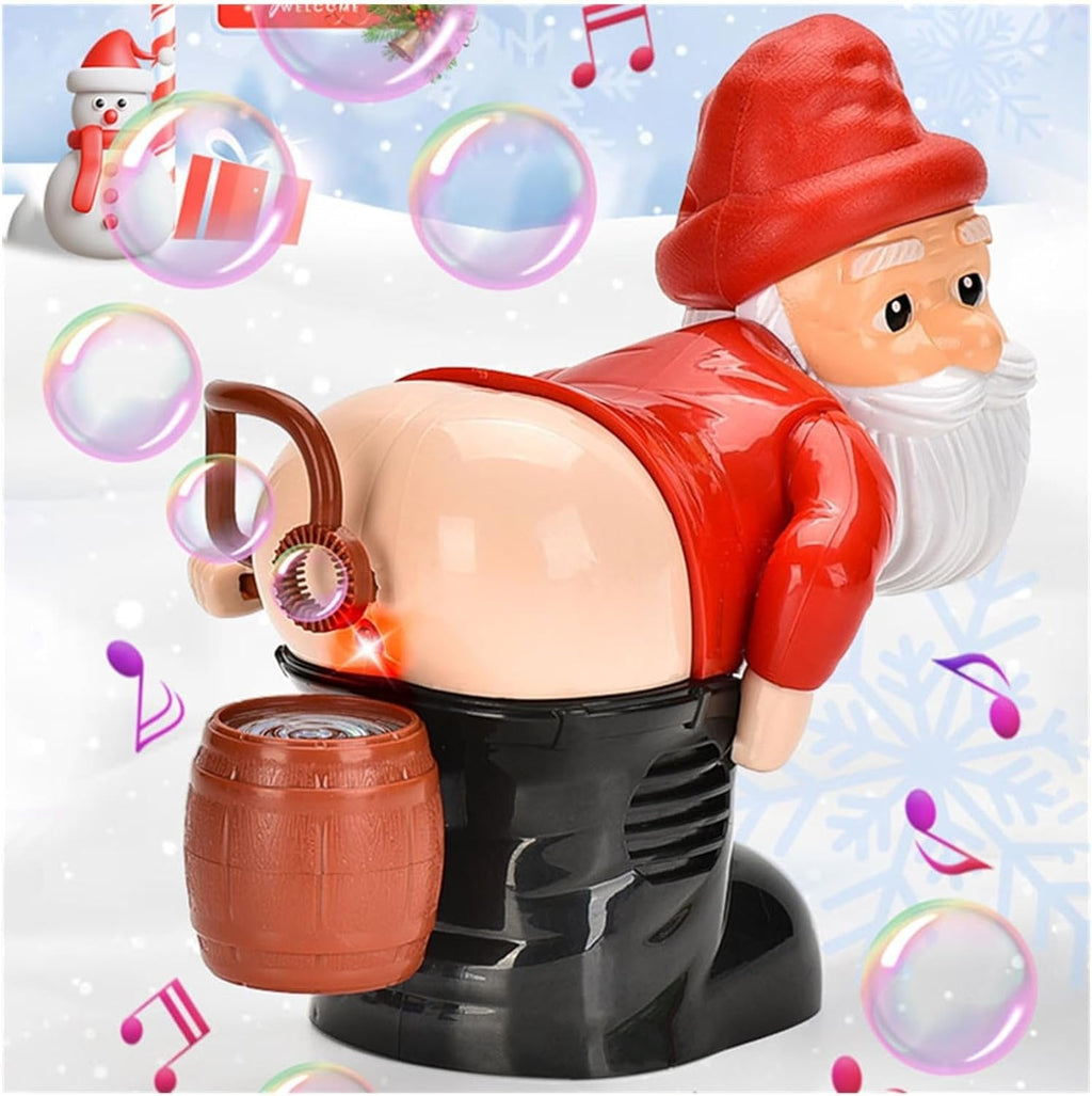 Christmas Bubble Machine | Santa Design | With Light & Music | Funny Christmas Decoration
