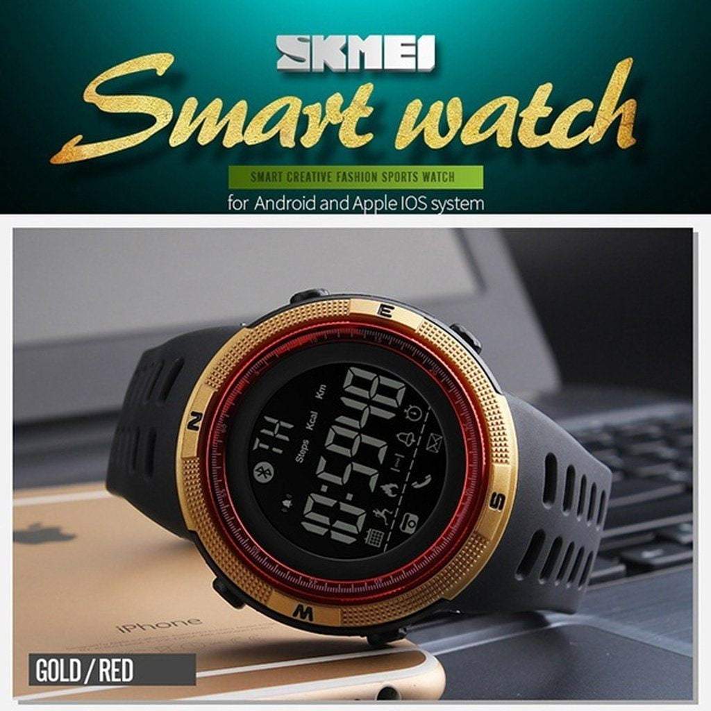 Men Smart Chrono Calories Pedometer Multi-Functions Sports Watches