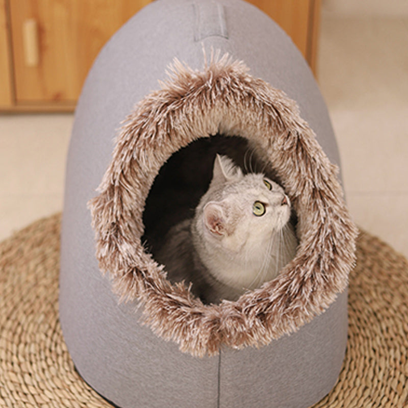 CozyNest Animal Den Bed | Warm and comfortable hiding place for your furry friend