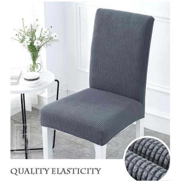 Waterproof elastic cover for dining chairs