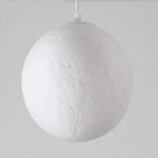 Lunar LED pendant light - Moon design hanging lamp for living room & bedroom