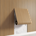 3D Acoustic Panel – Self-Adhesive Wood-Effect Wall Panels