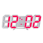 LumiSync 3D LED Wall Clock – Modern Digital Clock with Dimmer Lighting