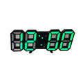 PixelTime Clock – Modern 3D LED Digital Wall Clock with Temperature, Date & Alarm
