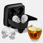 3D Skull Ice Cube Mold