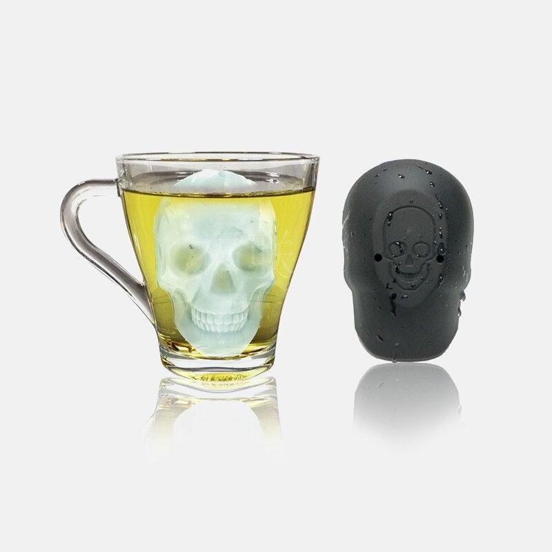 3D Skull Ice Cube Mold
