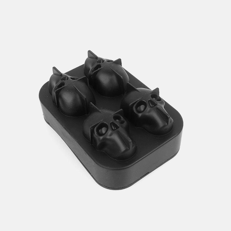 3D Skull Ice Cube Mold